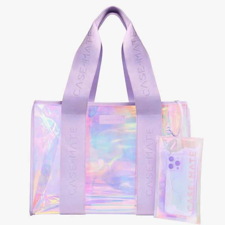 Soap Bubble Beach Tote with Phone Case