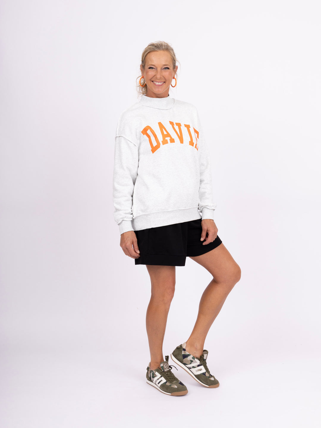 Reversible Mock Neck Sweatshirt - Davie/Eagles