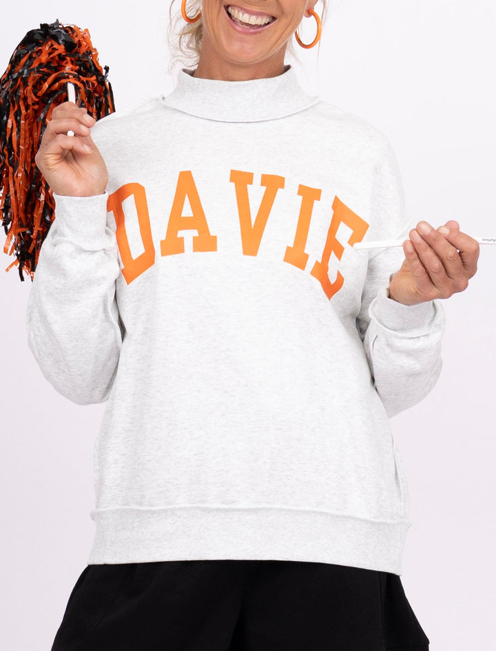 Reversible Mock Neck Sweatshirt - Davie/Eagles
