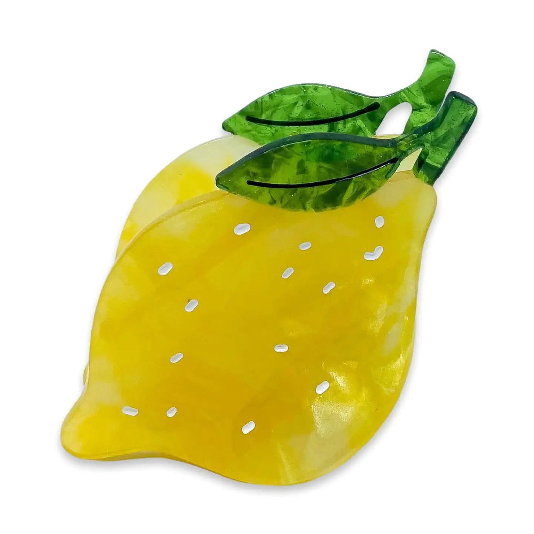 Midi Lemon Hair Clip