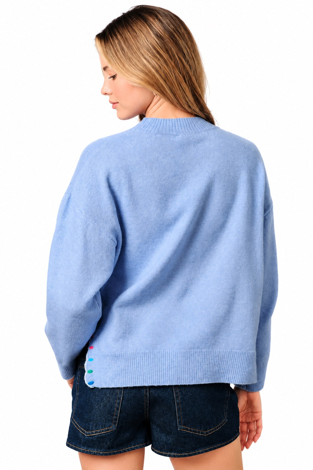 Peace &amp; Joy Sweater - Blue