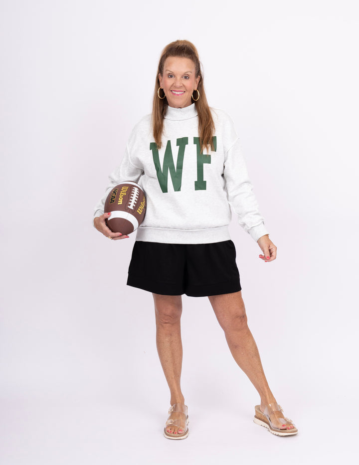 Reversible Mock Neck Sweatshirt - West Forsyth/Titans