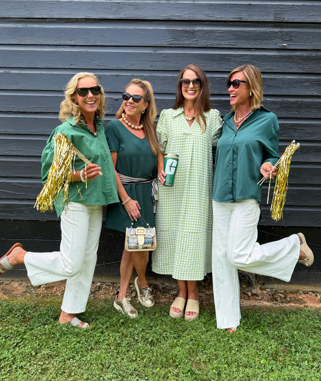 The Kathryn Shirt - Forest Green