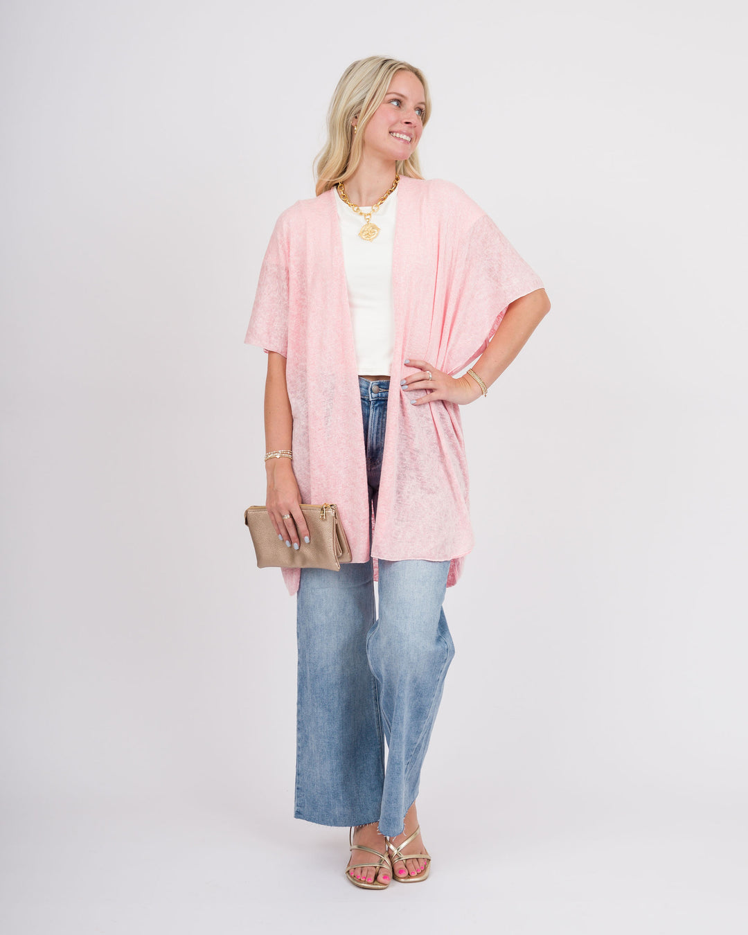 Desert Flower Hacci Kimono