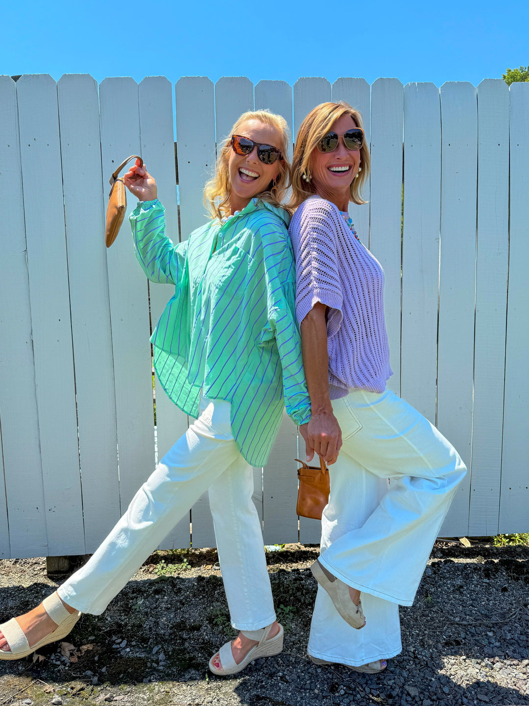 Grapevine Striped Button Down