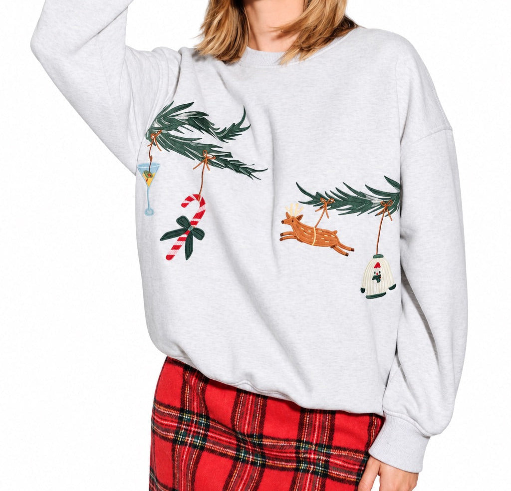 Christmas Ornament Sweatshirt