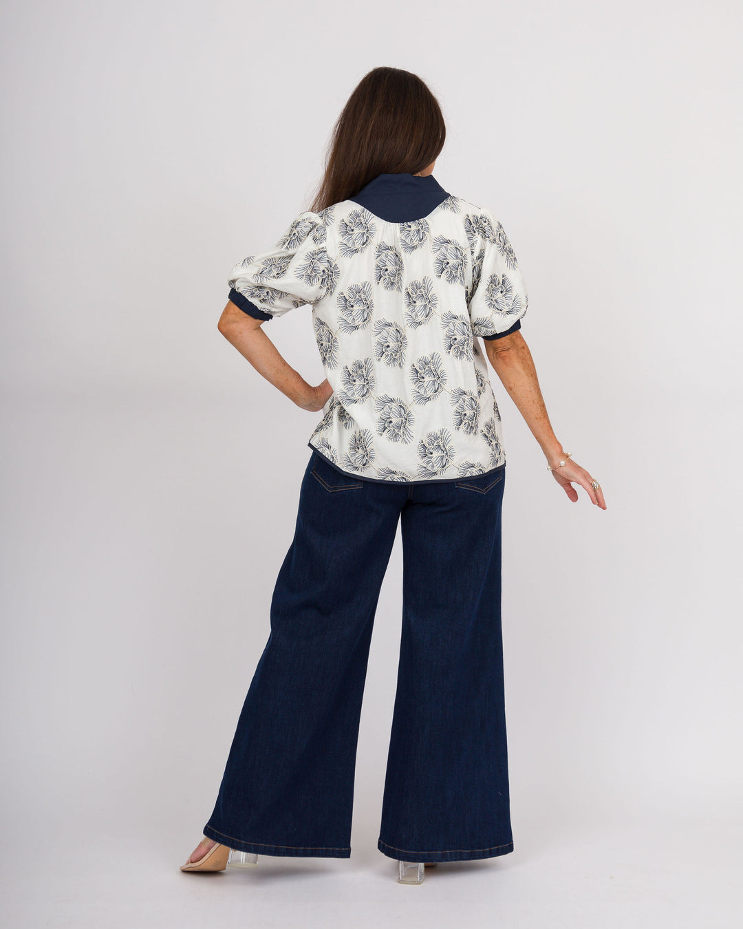 Embroidered Top - Off-White