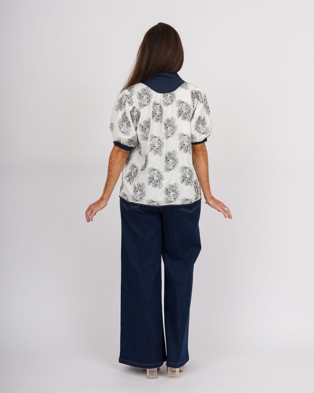 Embroidered Top - Off-White