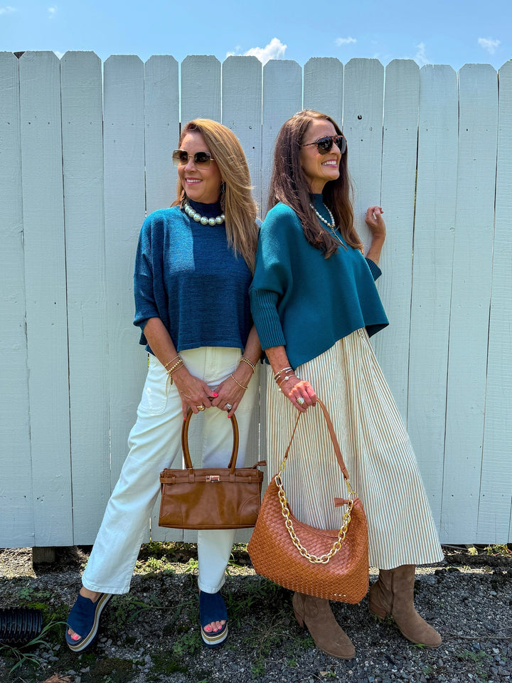 Kerisma Aja Ortho Sweater - Heather Teal