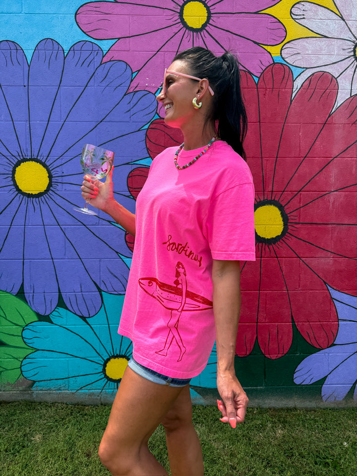Neon Sardines Graphic Tee