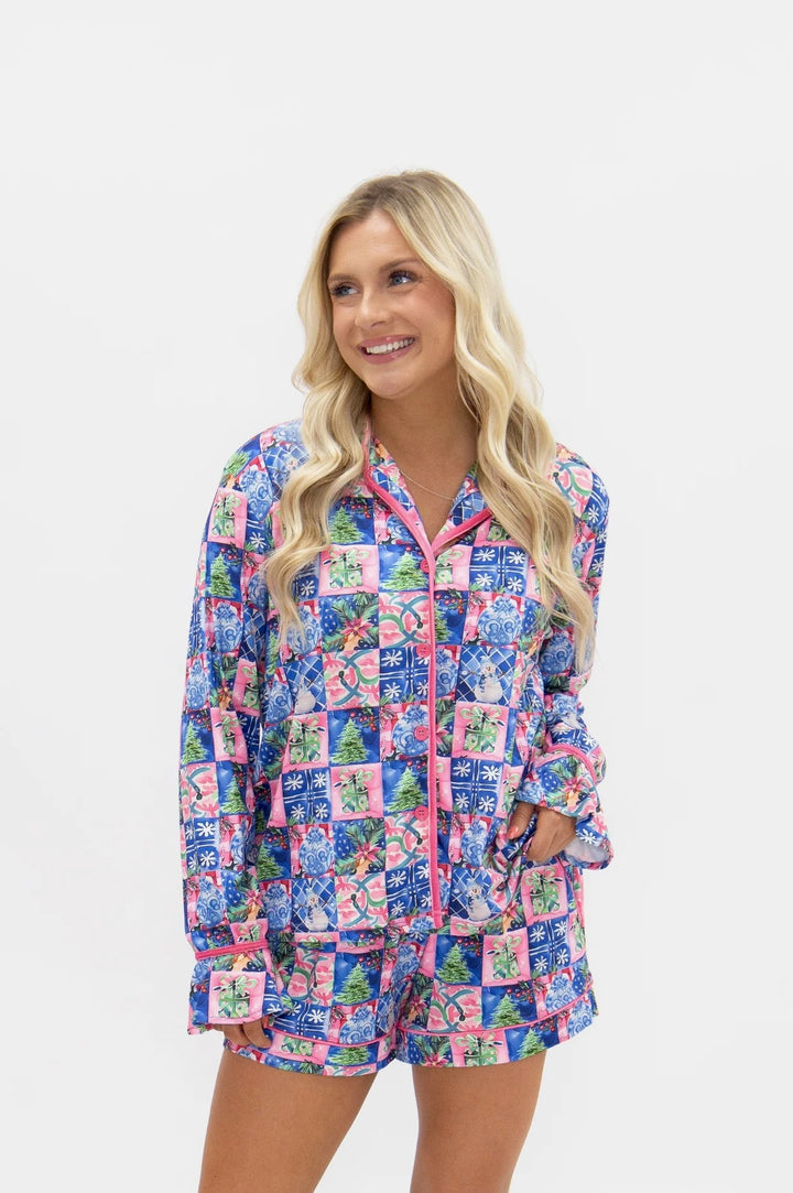 Preppy Winter PJ Set