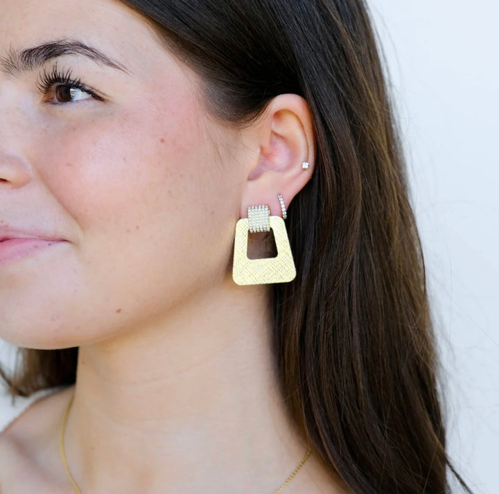 Gold Leaf Avery Earrings