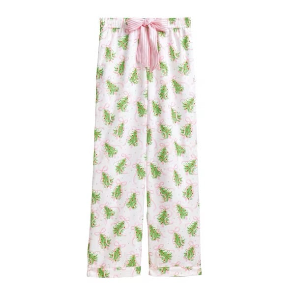 Tree Bow Pajama Pants