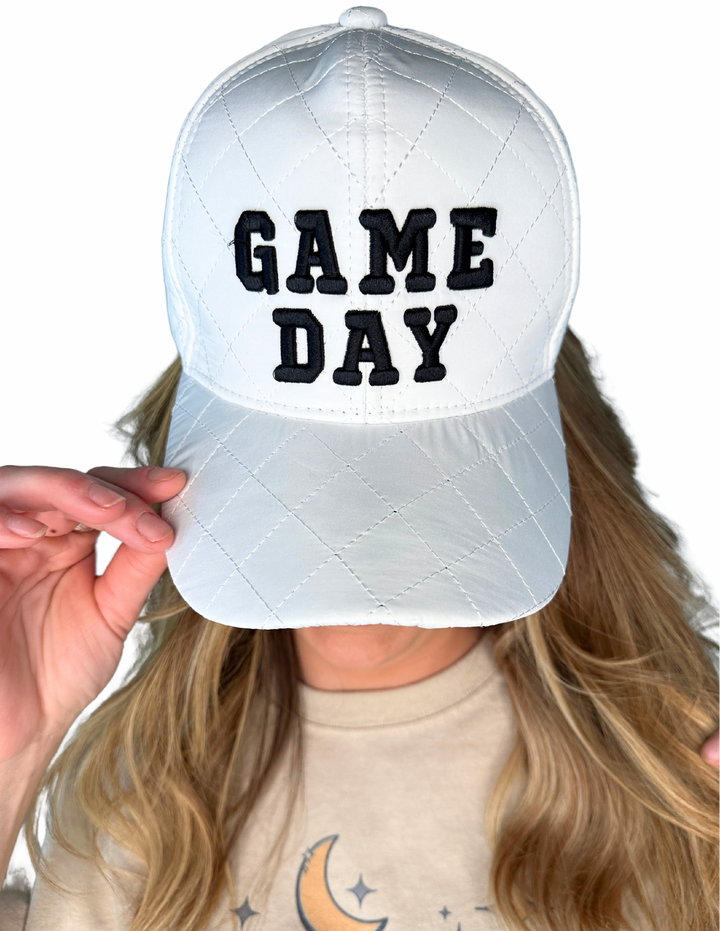 Game Day Ball Cap - White