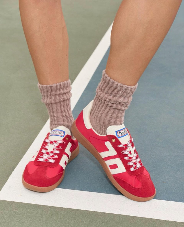 BACK 70 - GHOST in RED Sneakers