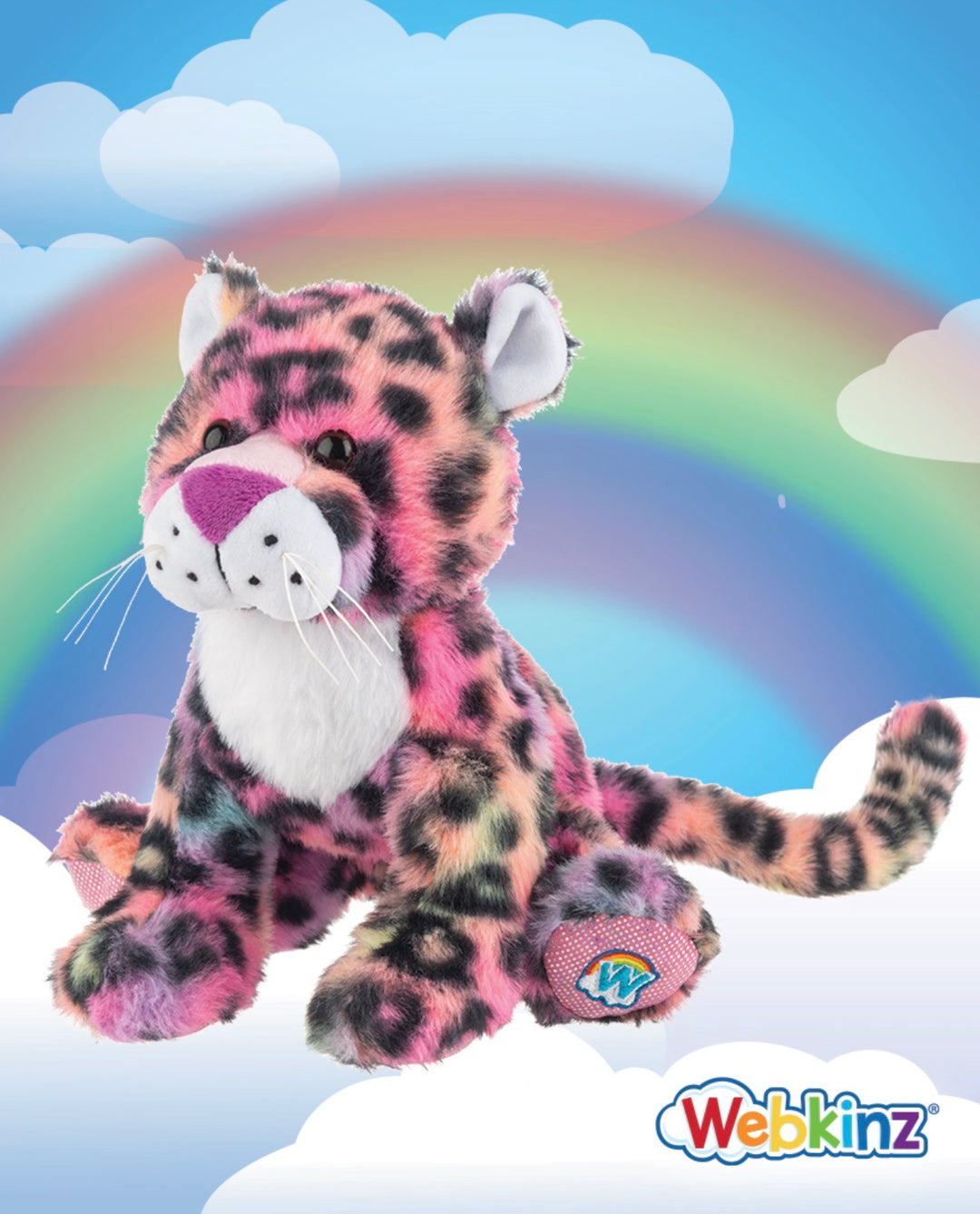 Webkinz Rainbow Leopard