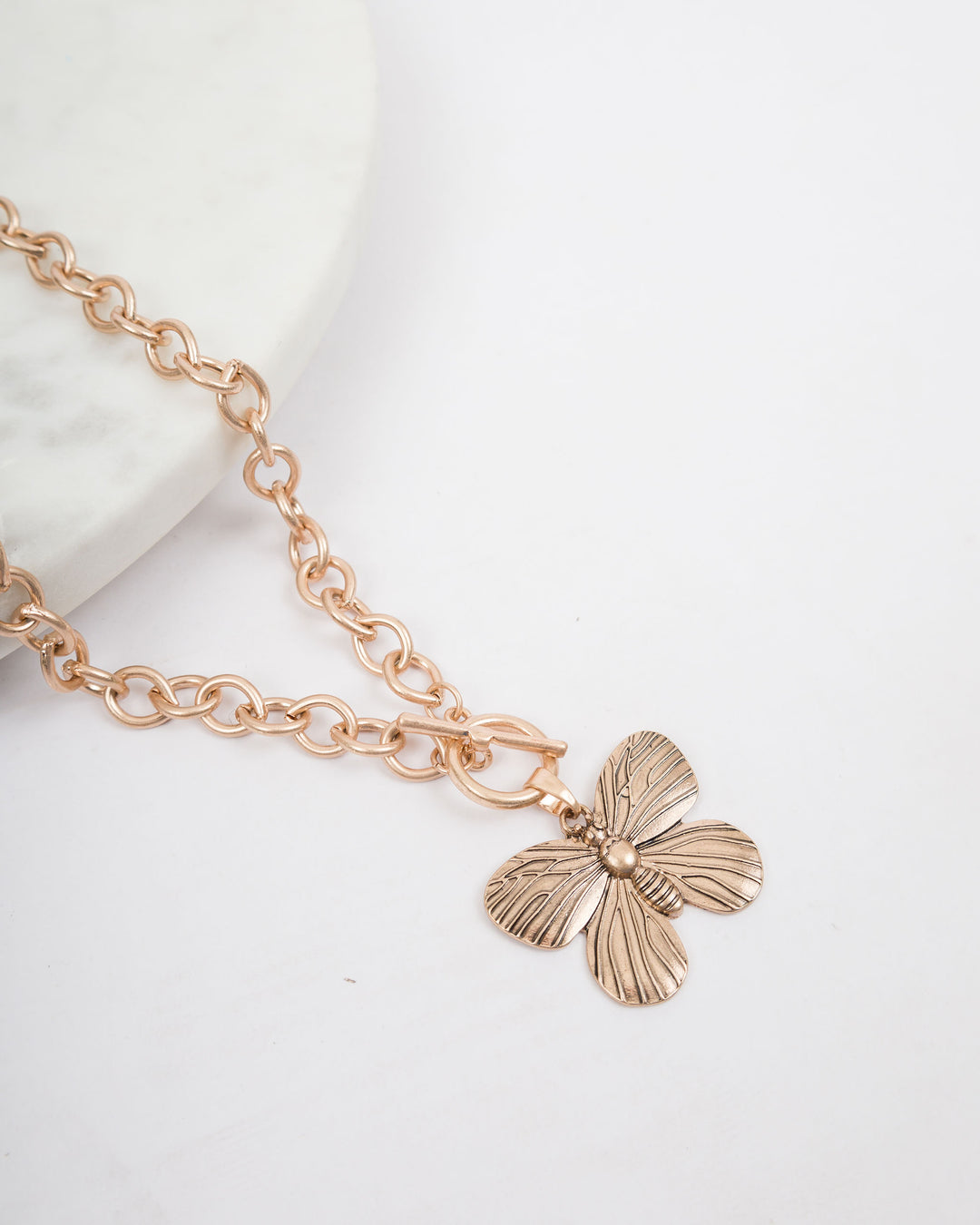Butterfly Pendant Necklace