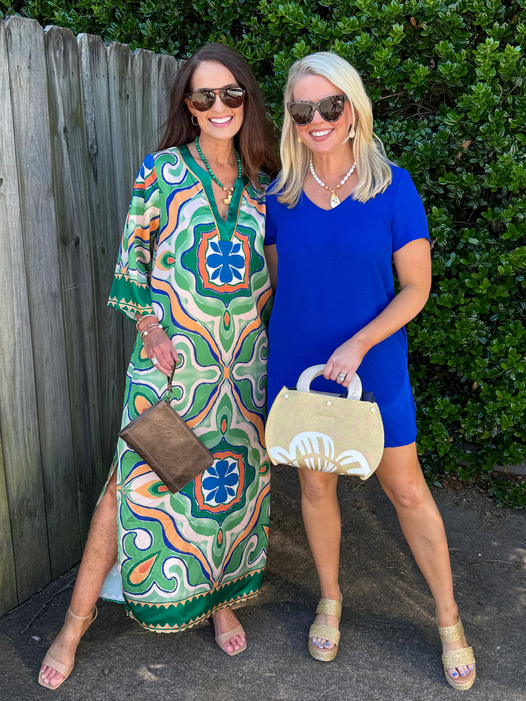 Moroccan Tile Maxi Dress