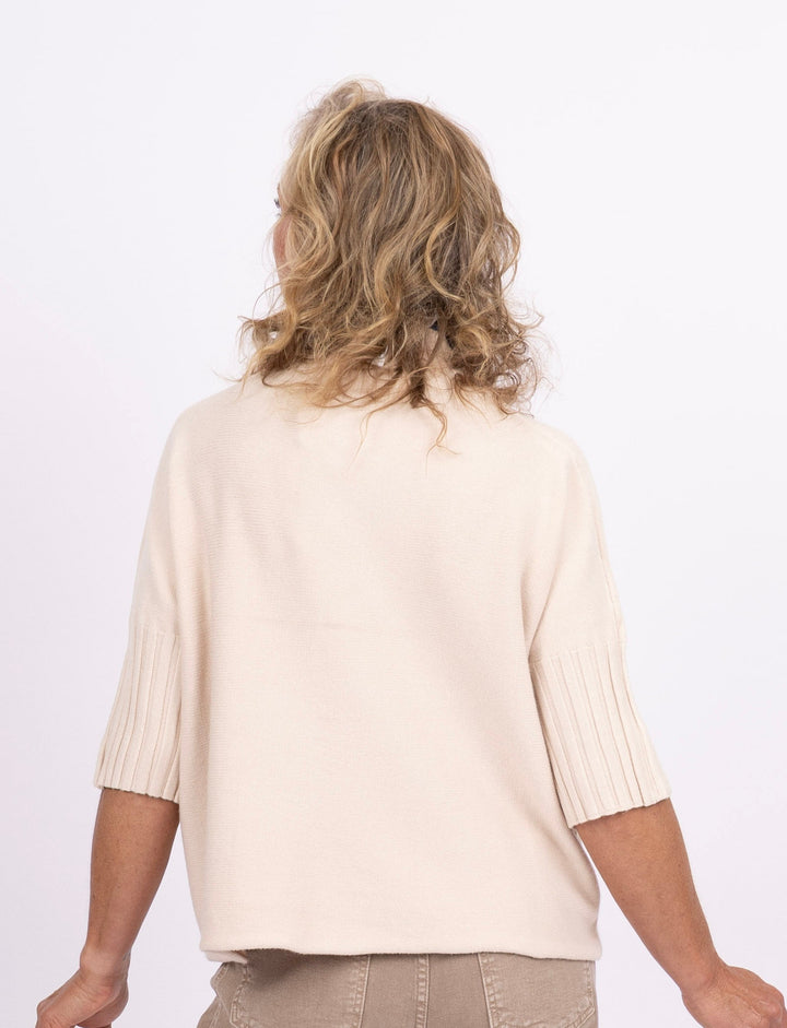 The Maple Turtleneck - Beige