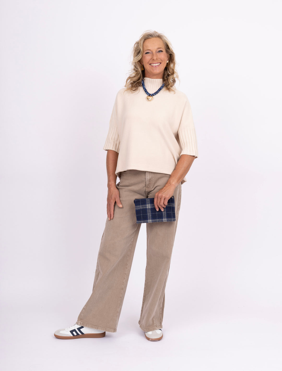 The Maple Turtleneck - Beige