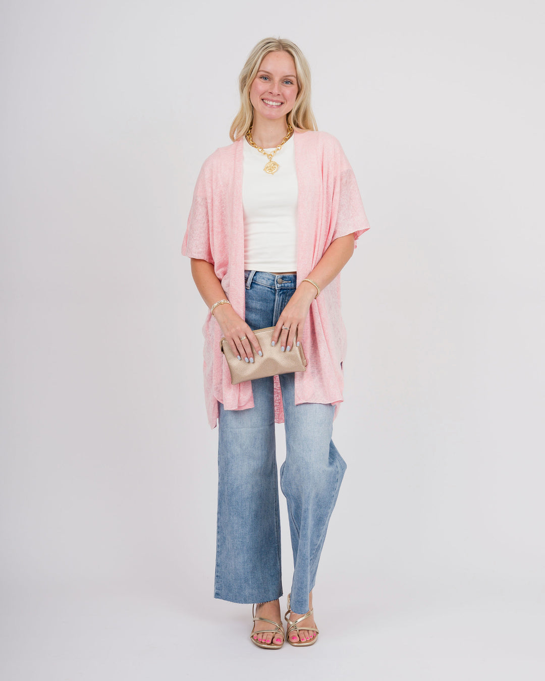 Desert Flower Hacci Kimono