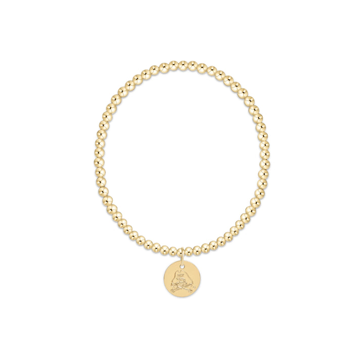enewton ecollegiate Classic Gold 3mm Bracelet - ECU