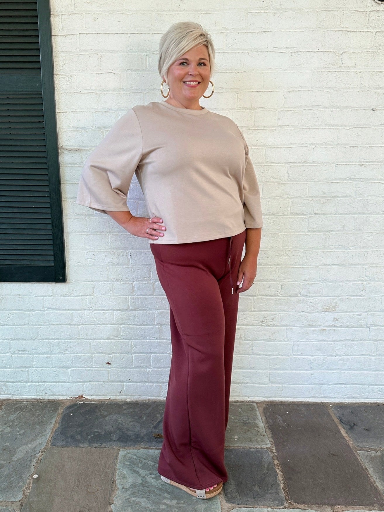 Spanx AirEssentials Wide Leg Pant Spice