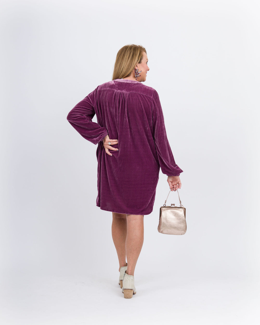 Sabina Dress Dusty Lilac