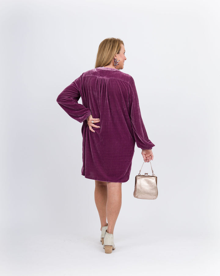 Sabina Dress Dusty Lilac