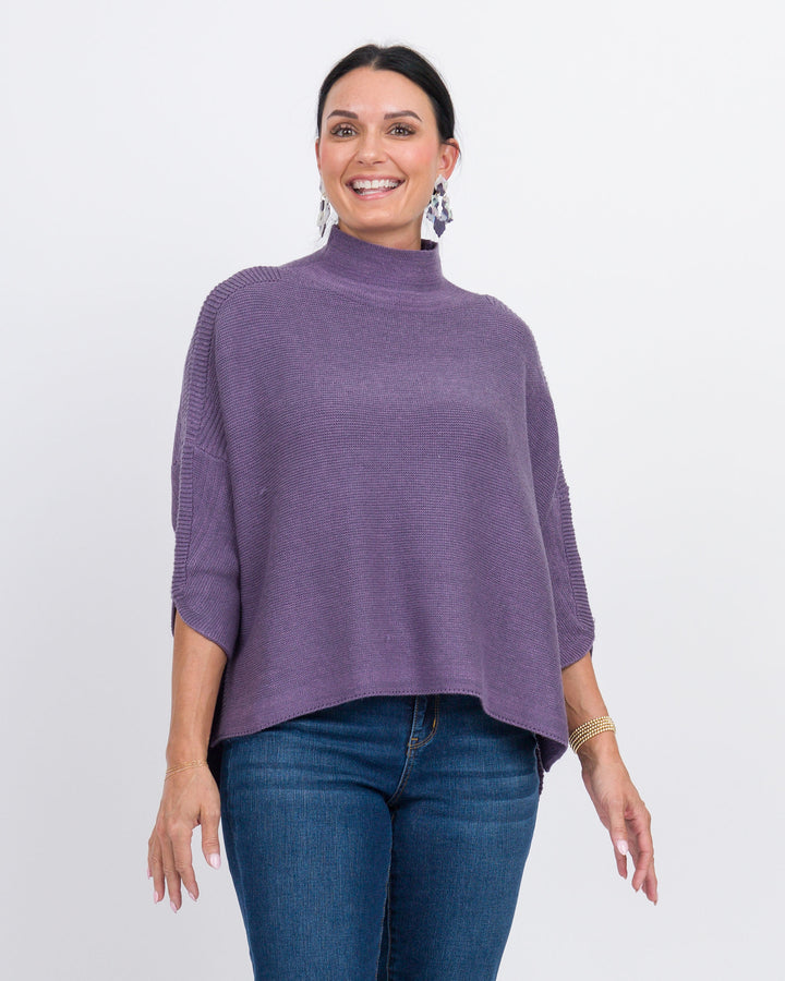 Kerisma Boho Sweater - Vintage Violet