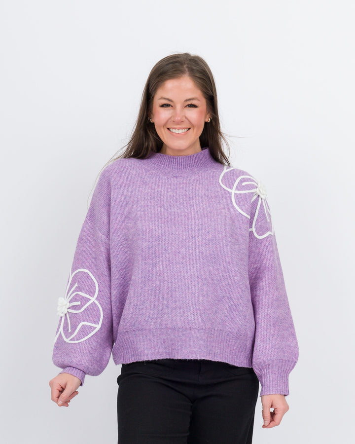 Waverly Sweater - Lavender