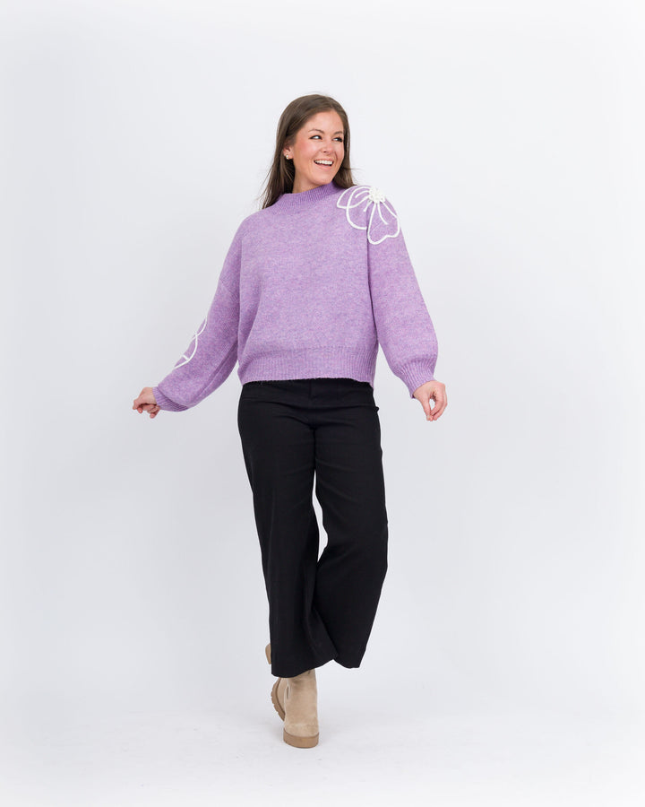 Waverly Sweater - Lavender