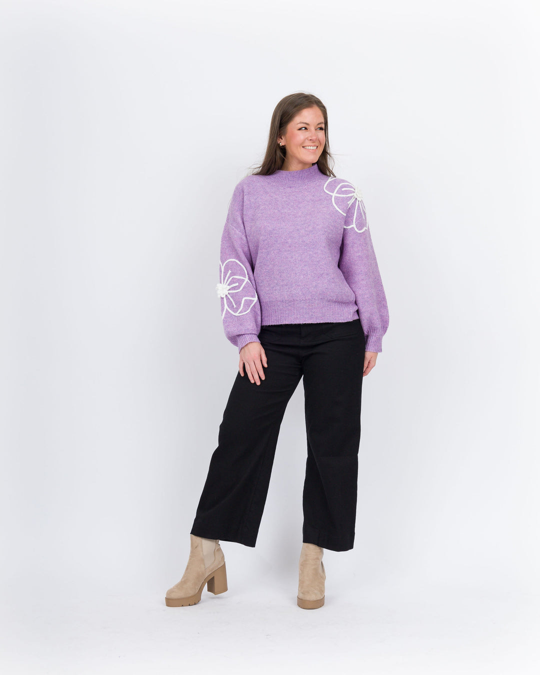 Waverly Sweater - Lavender