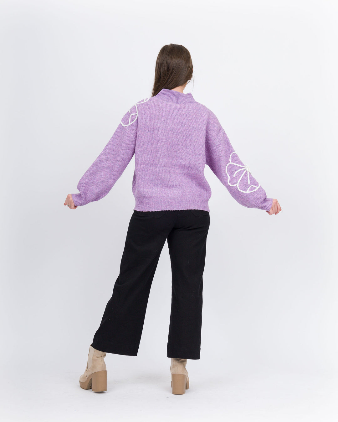 Waverly Sweater - Lavender