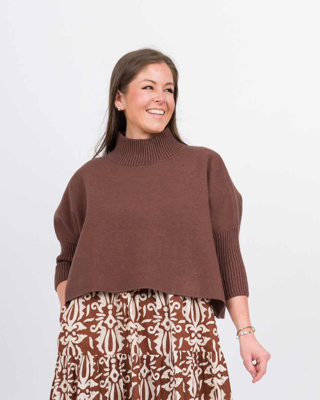 Kerisma Aja Sweater Heather Brown