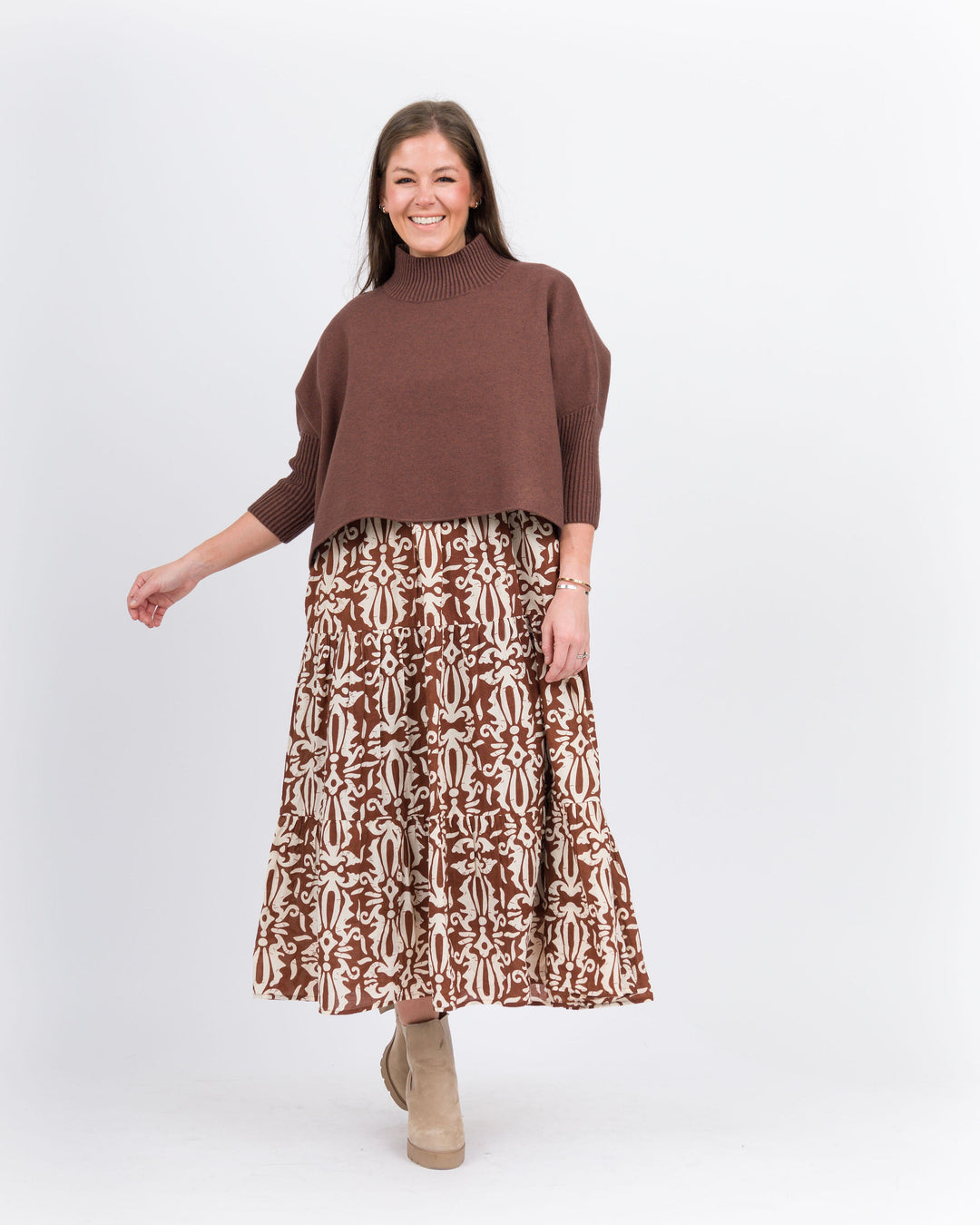 Kerisma Aja Sweater Heather Brown