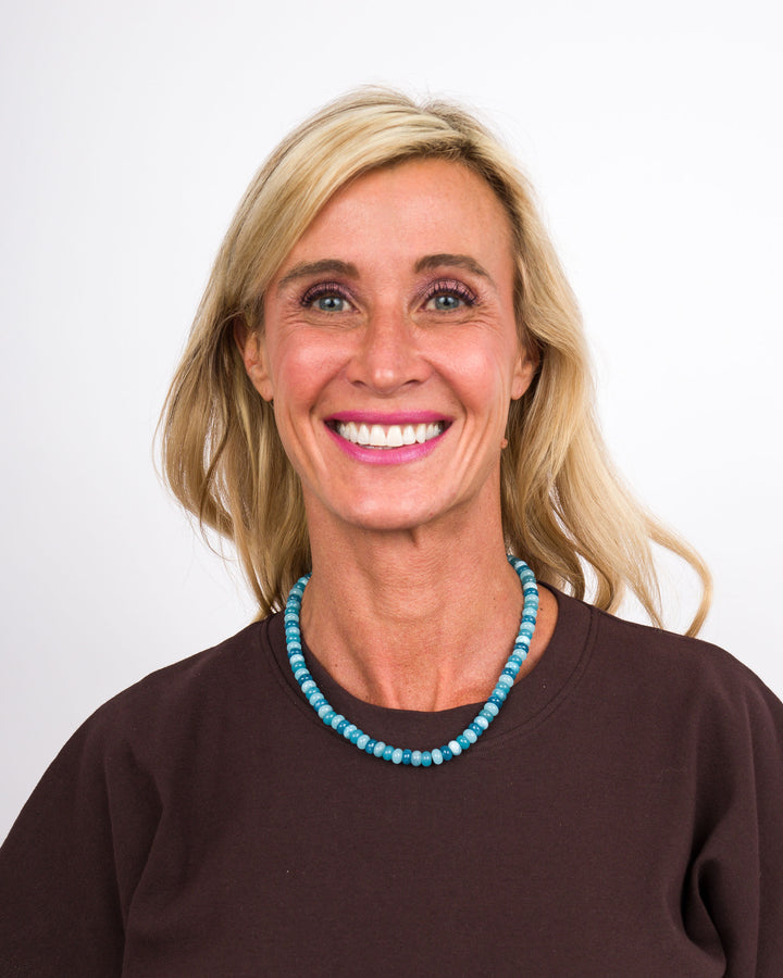 Beaded Necklace Blue