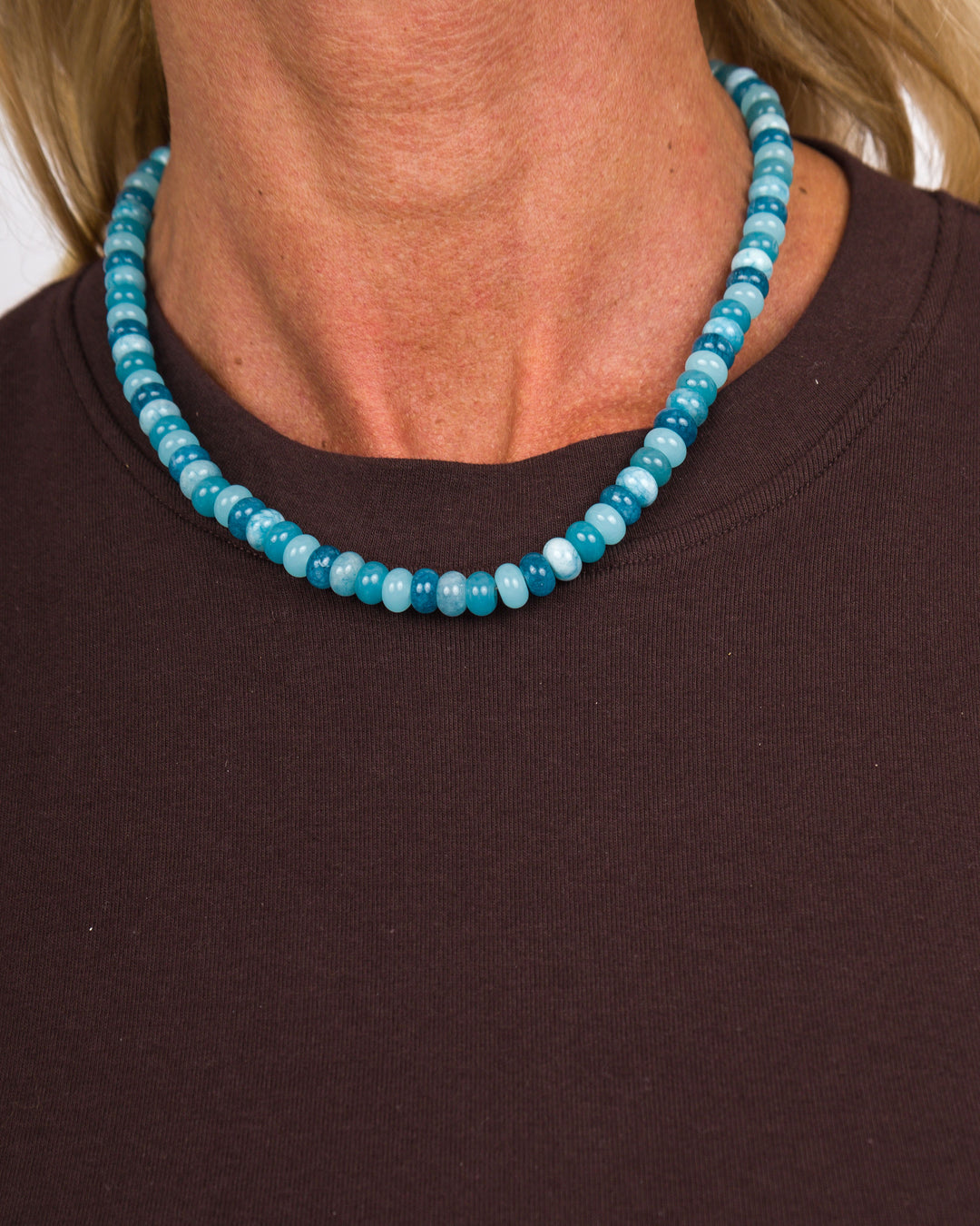 Beaded Necklace Blue