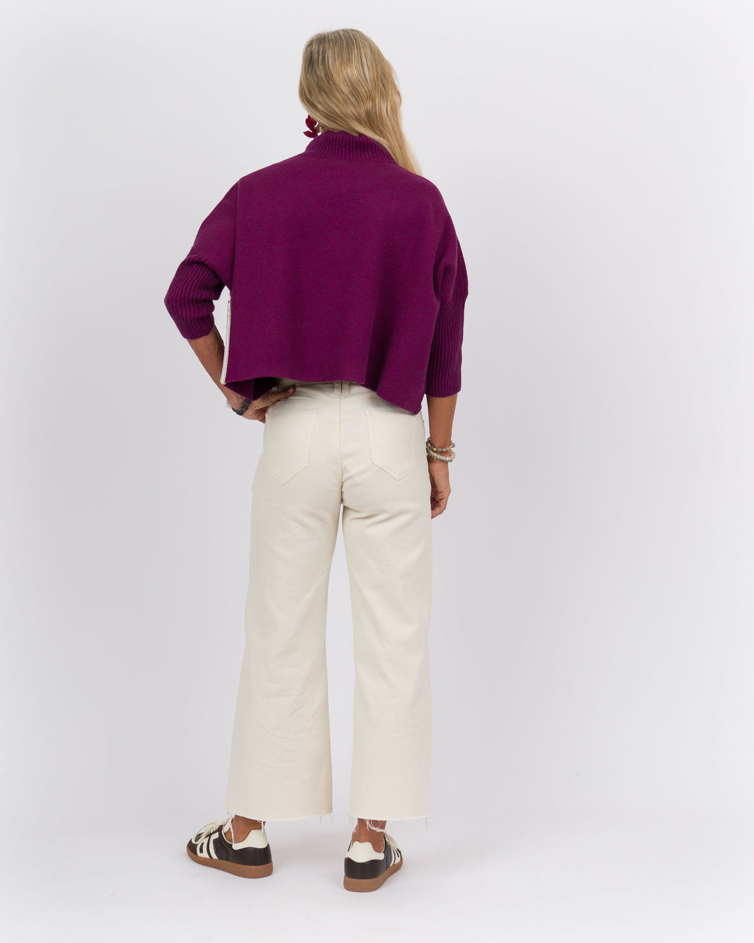 Kerisma Aja Sweater- Purple Wine