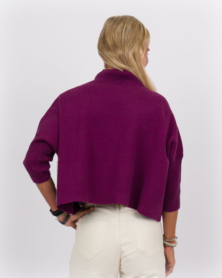 Kerisma Aja Sweater- Purple Wine