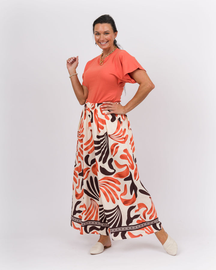 Sway and Bloom Rust Pants