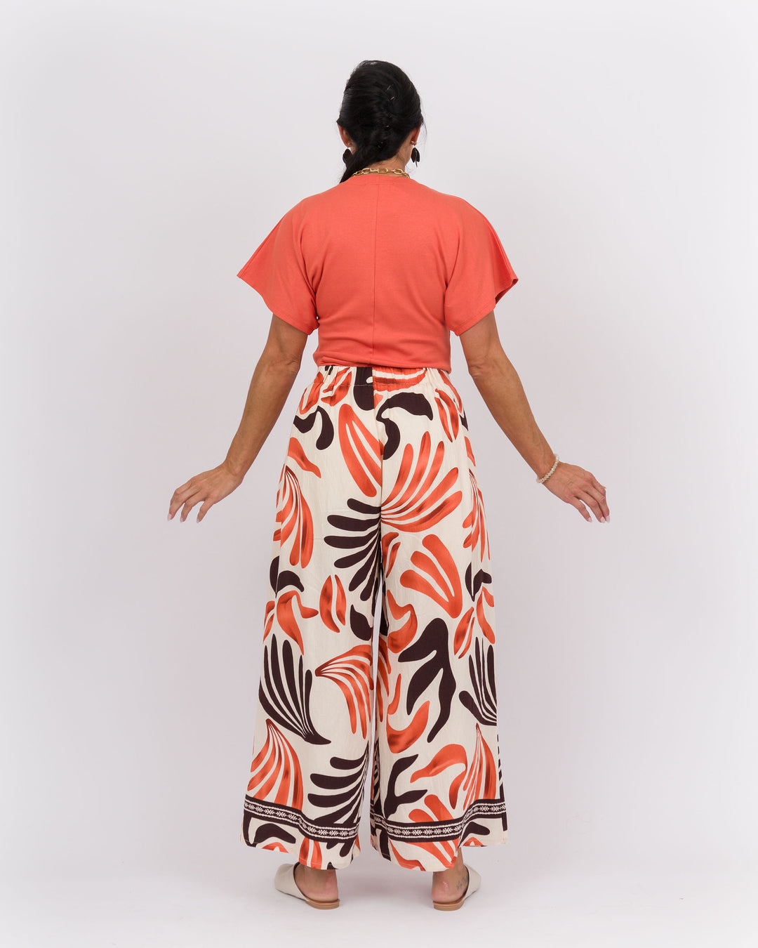 Sway and Bloom Rust Pants