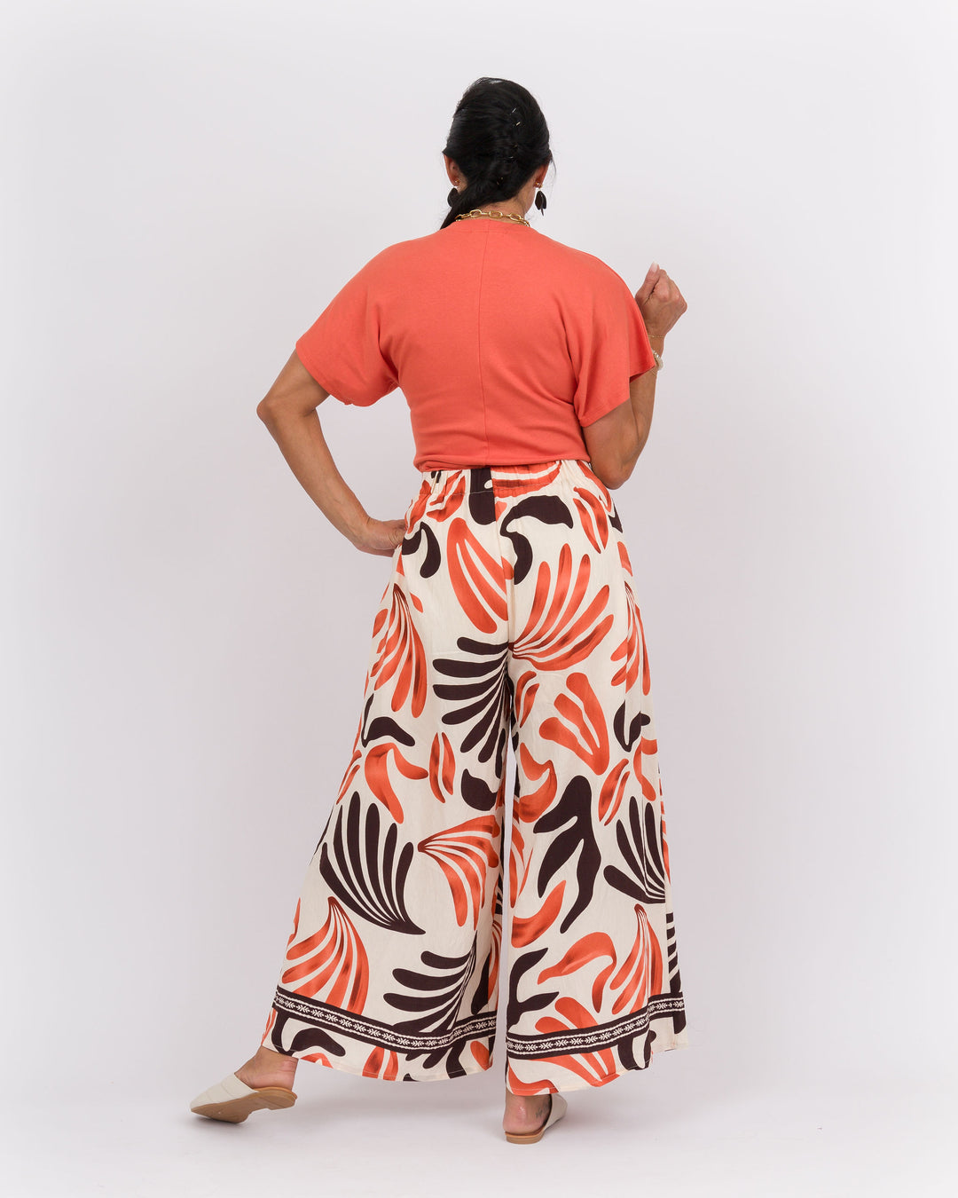 Sway and Bloom Rust Pants