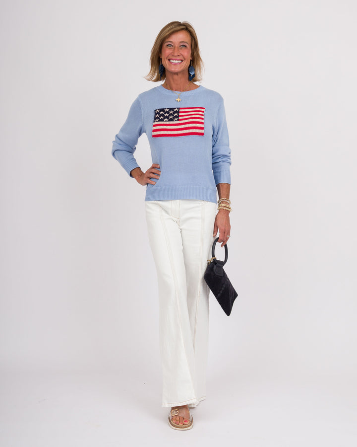 Blue Flag Sweater