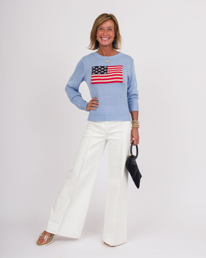 Blue Flag Sweater