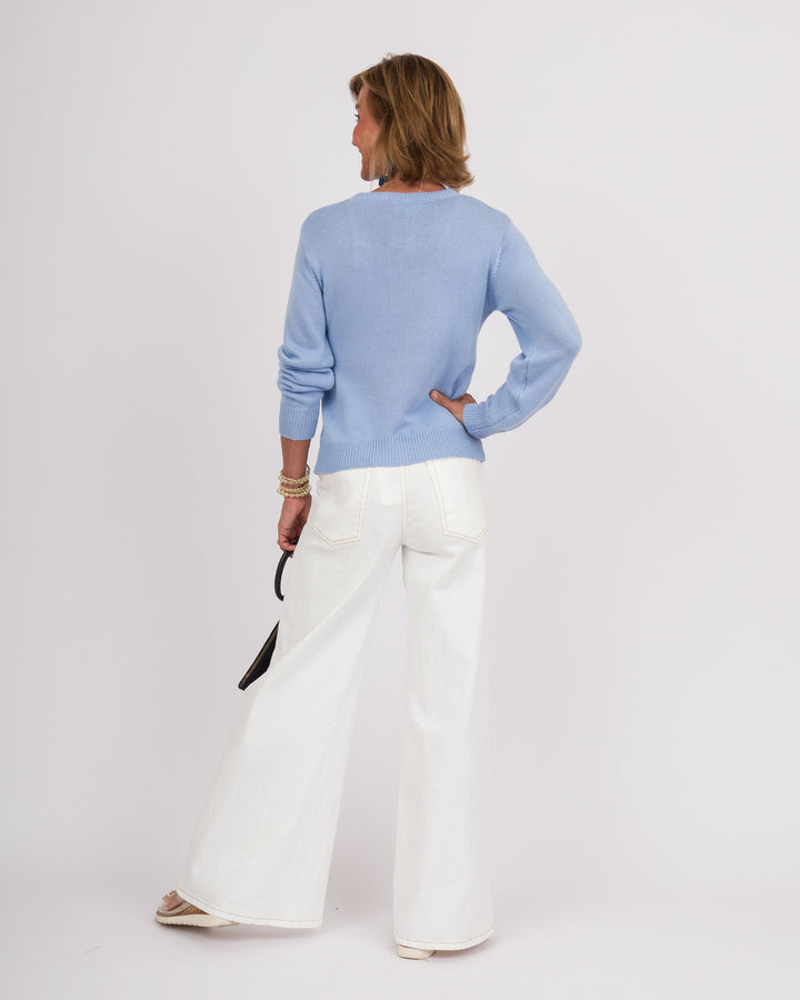 Blue Flag Sweater