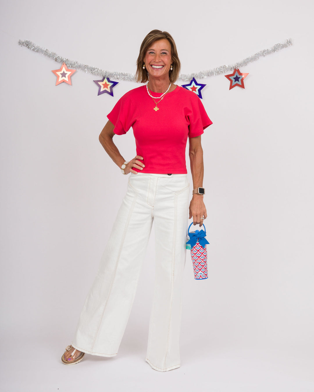 Mirabella Flare Pants - Cream