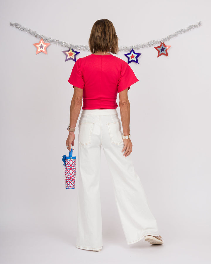 Mirabella Flare Pants - Cream