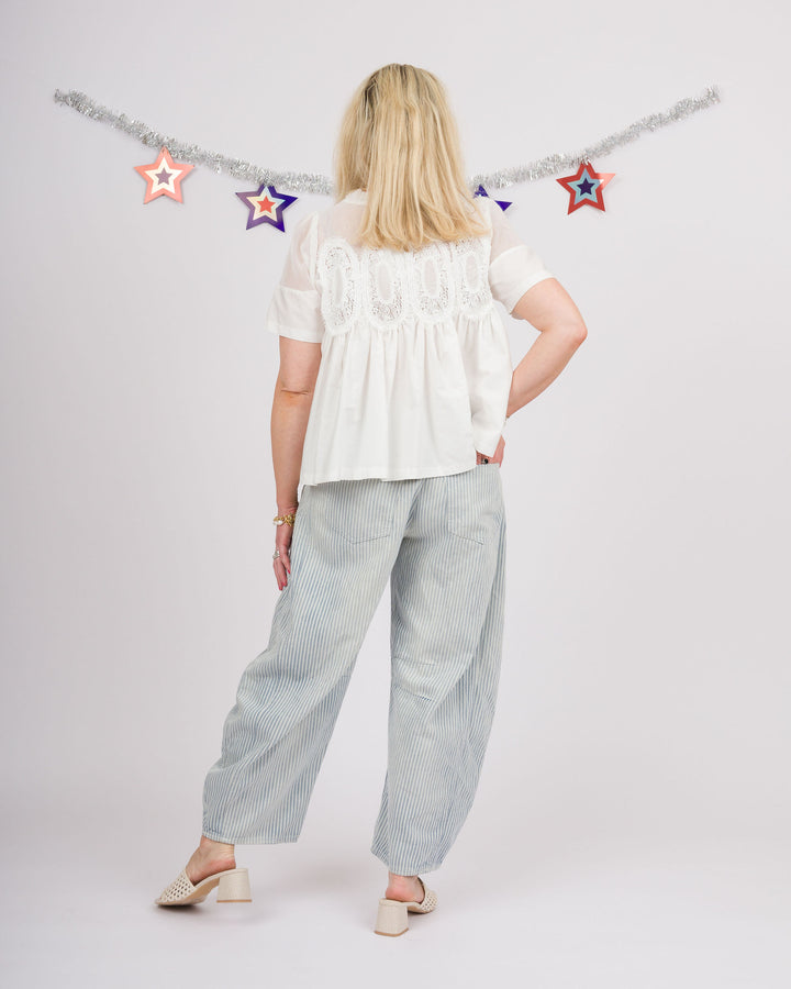 Angelique Applique Top