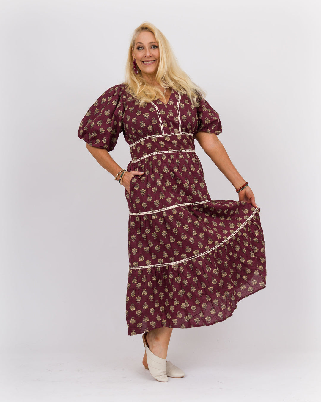 Posey Puff Sleeve Dress